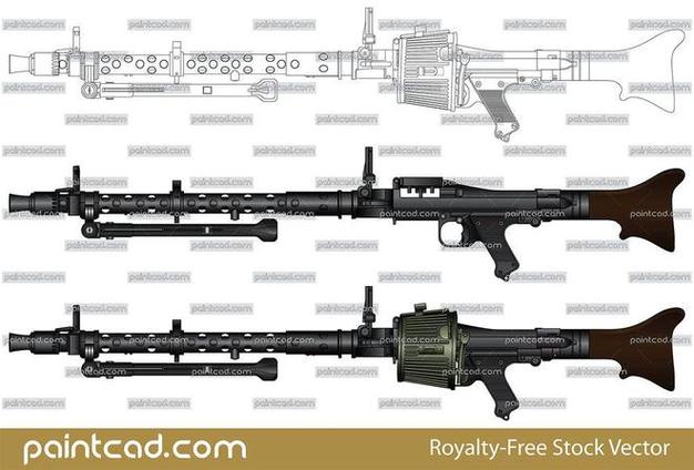 mg34和mg42区别