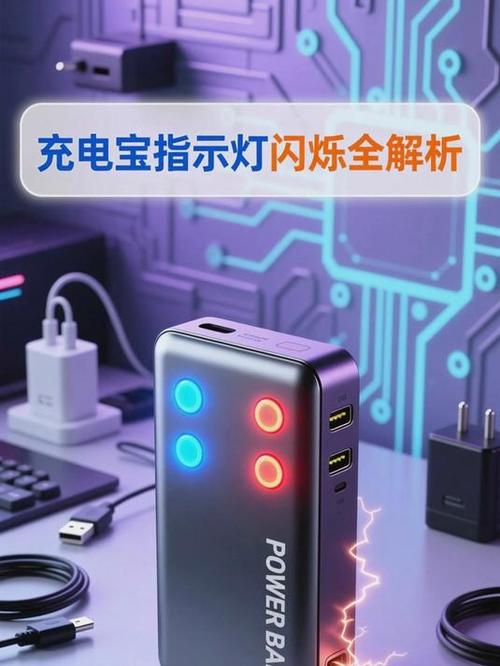 充电宝红灯闪烁是什么意思缩略图
