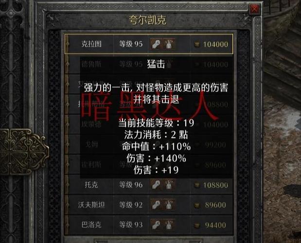 暗黑2弓箭手佣兵装备