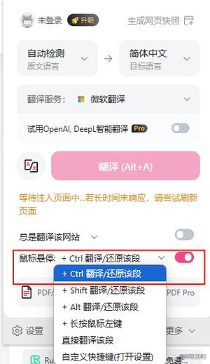 网页翻译软件游戏截图